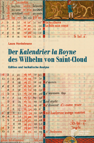 Cover: Der "Kalendrier la Royne" des Wilhelm von Saint-Cloud