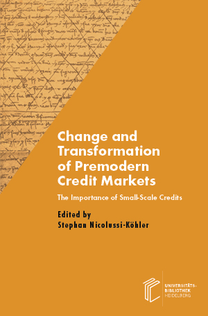 Cover: Change and Transformation of Premodern Credit Markets