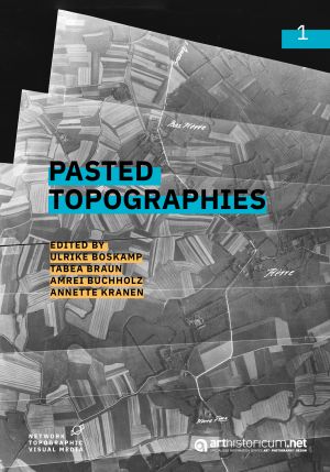 Cover 'Pasted Topographies'
