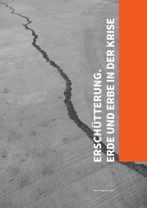 Cover 'Erschütterung. Erde und Erbe in der Krise: Tremor. Earth and Heritage in Crisis'