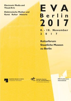 Cover: Konferenzband EVA Berlin  2017. Elektronische Medien & Kunst, Kultur und Historie