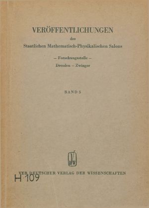 Cover von 'Vorträge und Abhandlungen des II. Internationalen Symposiums des Coronelli-Weltbundes der Globusfreunde vom 8. bis 10. Oktober 1965 in Dresden'