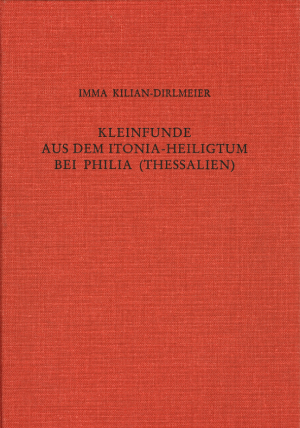 ##plugins.themes.ubOmpTheme01.submissionSeries.cover##: Kleinfunde aus dem Itonia-Heilgtum bei Philia (Thessalien)