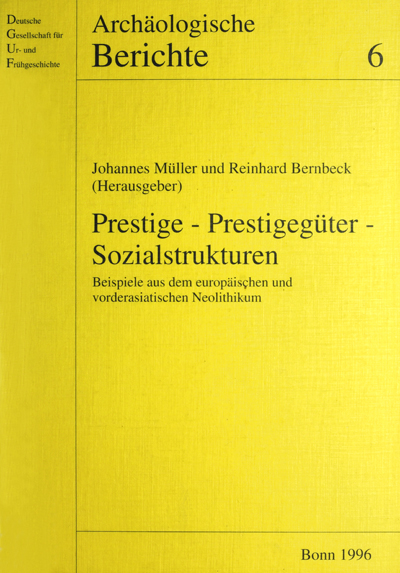 Cover: Prestige - Prestigegüter - Sozialstrukturen