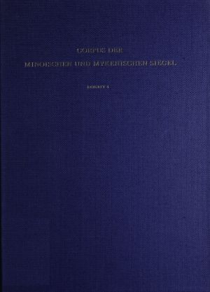 Cover von 'A Bibliography for Aegean Glyptic in the Bronze Age'