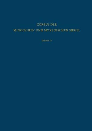 Cover of 'Corpus der minoischen und mykenischen Siegel (CMS) '