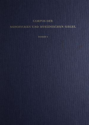 Cover of 'Sceaux minoens et myceniens'