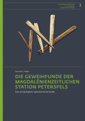 Cover of 'Die Geweihfunde der magdalénienzeitlichen Station Petersfels'