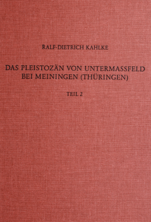 Cover: Das Pleistozän von Untermassfeld bei Meiningen (Thüringen) 