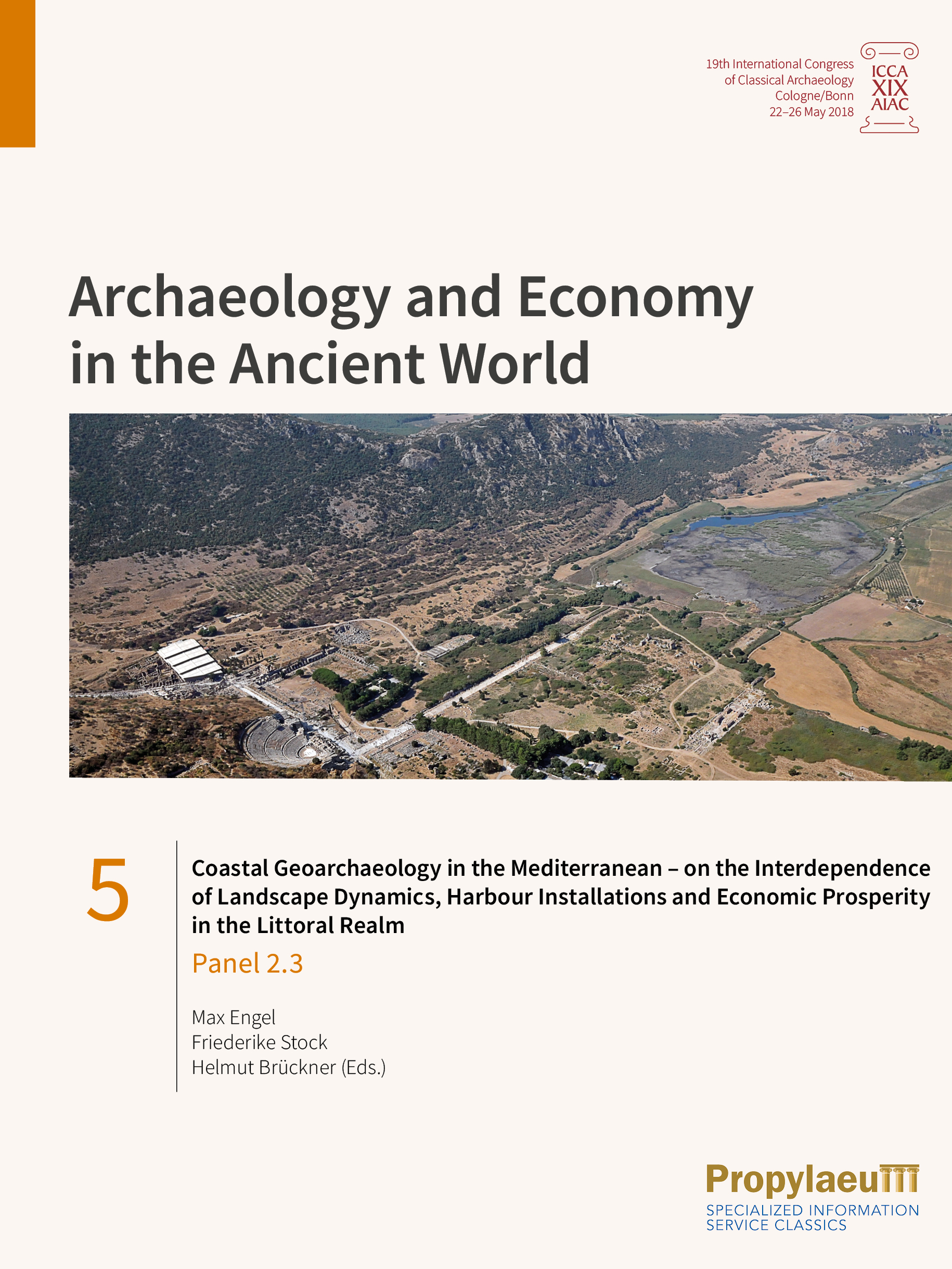 Cover: Coastal Geoarchaeology in the Mediterranean – on the Interdependence of Landscape Dynamics, Harbour Installations and Economic Prosperity in the Littoral Realm